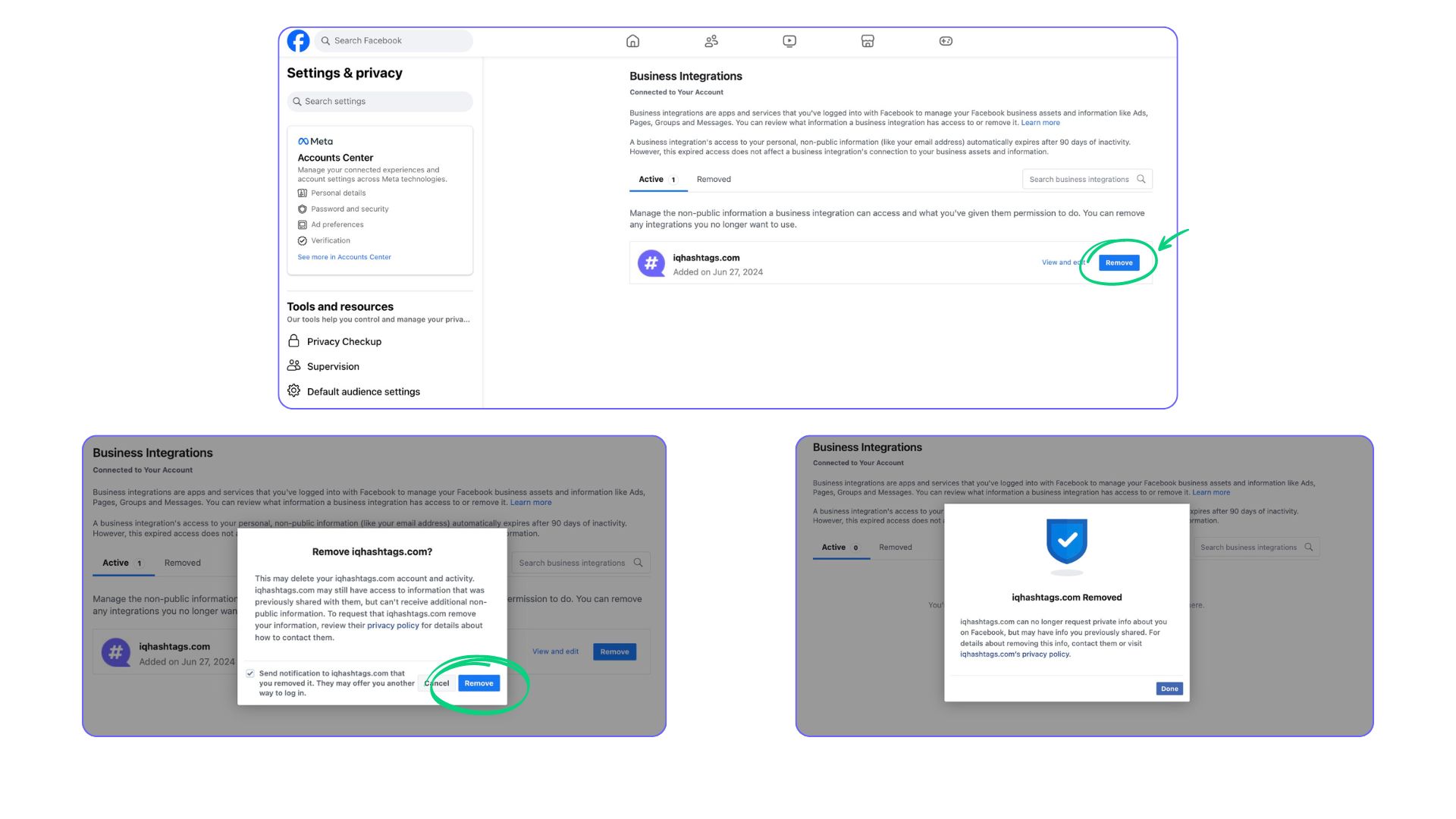 I Want to Analyze a Different Instagram Profile with IQ Hashtags – How to Change It? 3 FOR THE BEST PERFORMANCE SELECT ALL 1