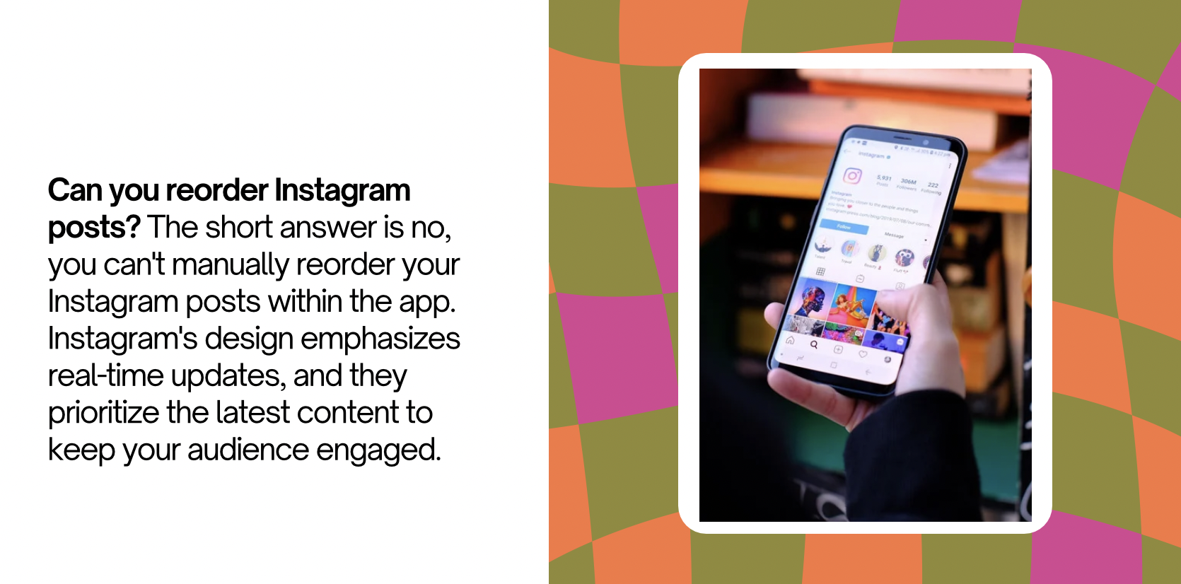 Can You Reorder Instagram Posts? How to Edit Your Feed? Can You Reorder Instagram Posts? How to Edit Your Feed?