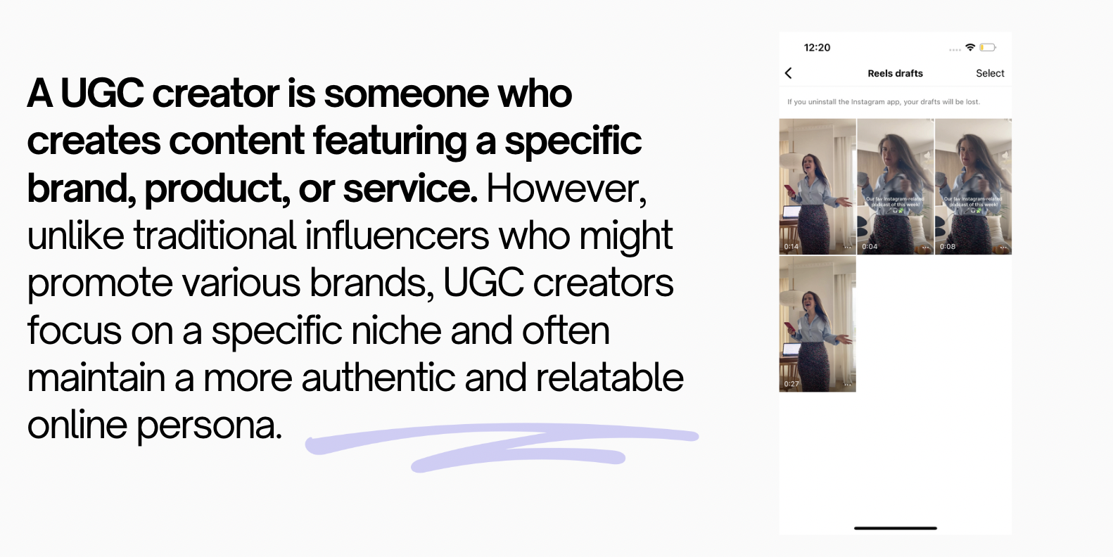 What is a UGC Creator? explanation of What is a UGC Creator